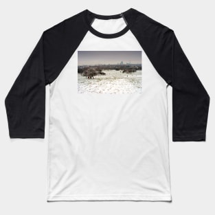 London Skyline Cityscape Primrose Hill Baseball T-Shirt